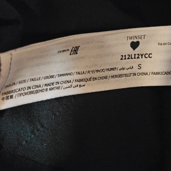 Twinset Houndstooth  Jogger Sweatpants Size Small - Picture 4 of 4